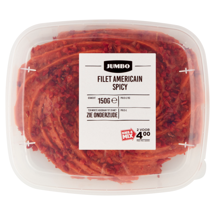 Jumbo Filet Americain Spicy 150g