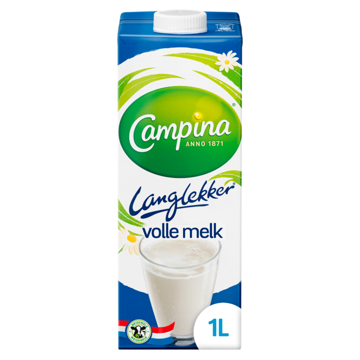 Campina Langlekker Volle Melk 1L