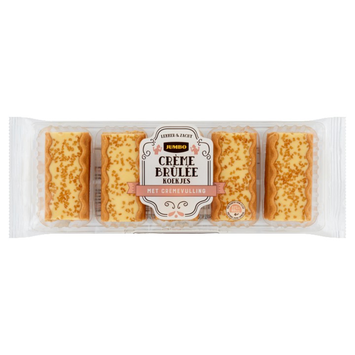 Jumbo Cr&amp;egrave;me Br&amp;ucirc;l&amp;eacute;e Koekjes met Cr&amp;egrave;mevulling 175g