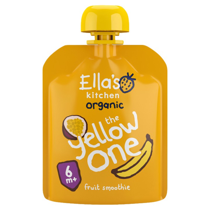 Ella&amp;#x27;s Kitchen Fruit smoothie the yellow one 6+ biologisch 90g