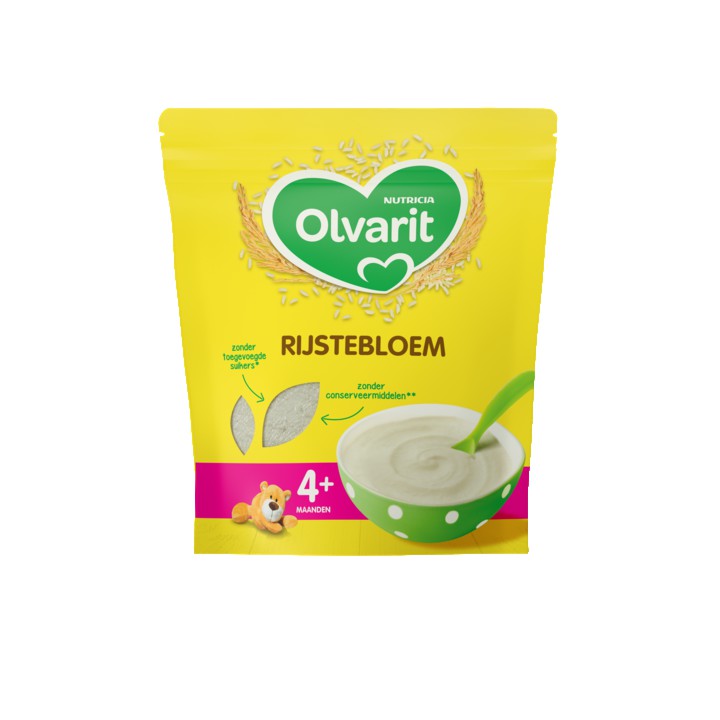 Olvarit Rijstebloem 4+ Maanden 200g