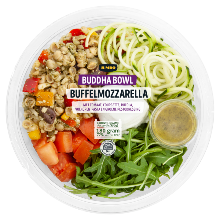 Jumbo Buddha Bowl Buffelmozzarella 330g