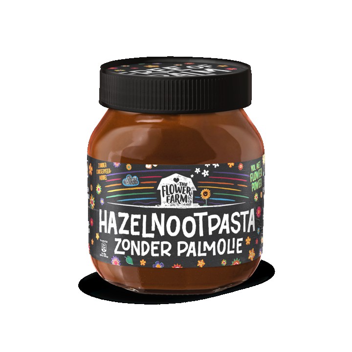 The Flower Farm Hazelnootpasta 375g