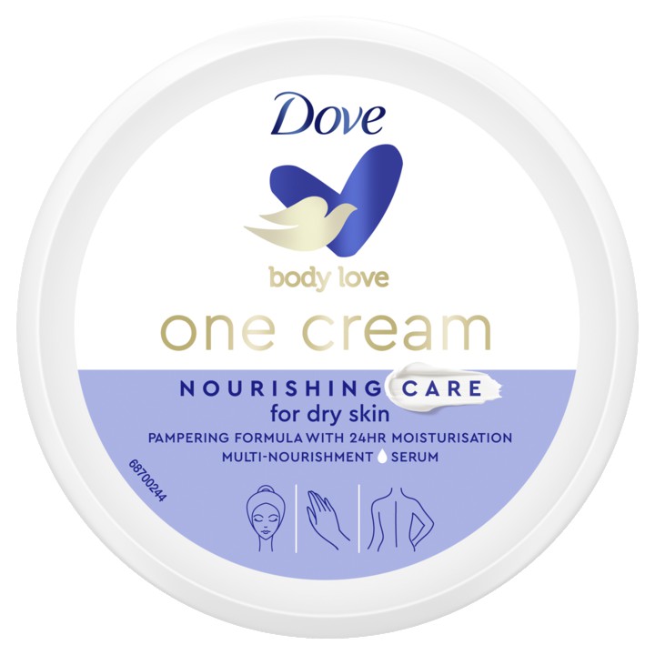 Dove Body Love Hydraterende Bodycr&amp;egrave;me One Cream Rich 250ml