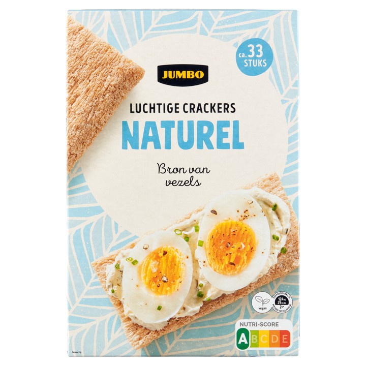 Jumbo Luchtige Crackers Naturel 2 x 125g