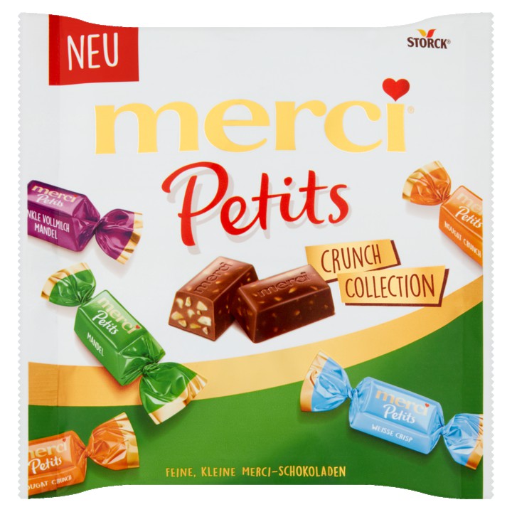 Merci Chocolade Petits Crunch Zak 125 gram