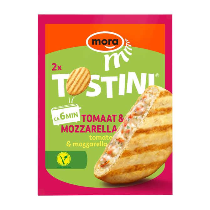 Mora Tostini tomaat & mozzarella