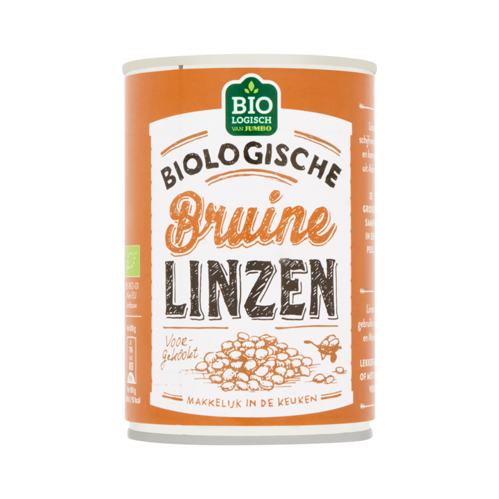 Jumbo Bruine Linzen Biologisch 400g