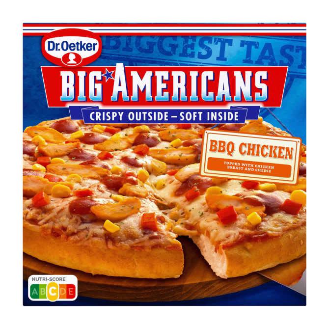 Dr. Oetker Pizza Big Americans BBQ Chicken