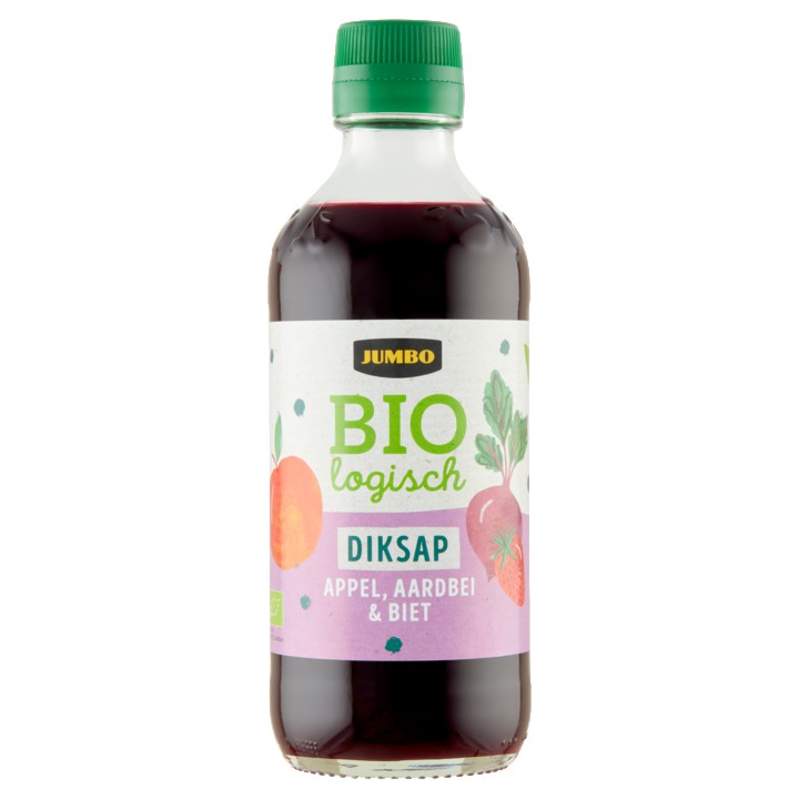 Jumbo Biologisch Diksap Appel, Aardbei &amp;amp; Biet 400ml