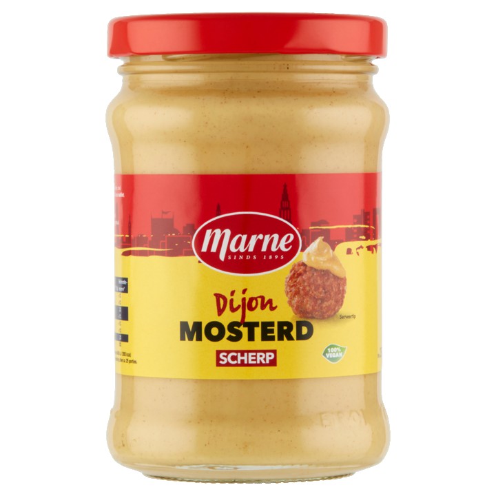 Marne Dijon Mosterd Scherp 250g