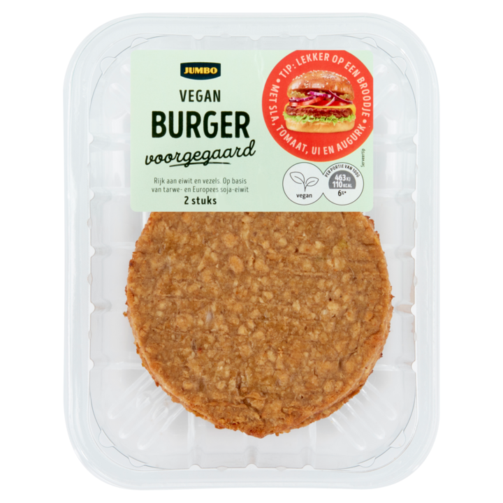 Jumbo Vegan Burgers 2 Stuks