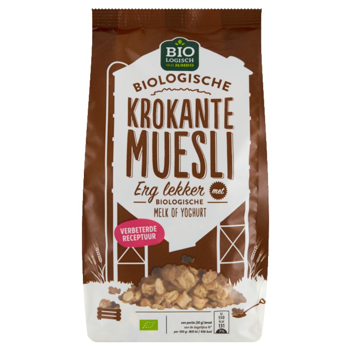 Jumbo Biologische Krokante Muesli 350g