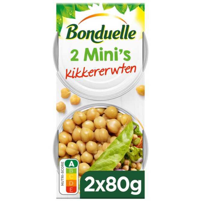 Bonduelle Kikkererwten - 2 mini&#039;s voor salades