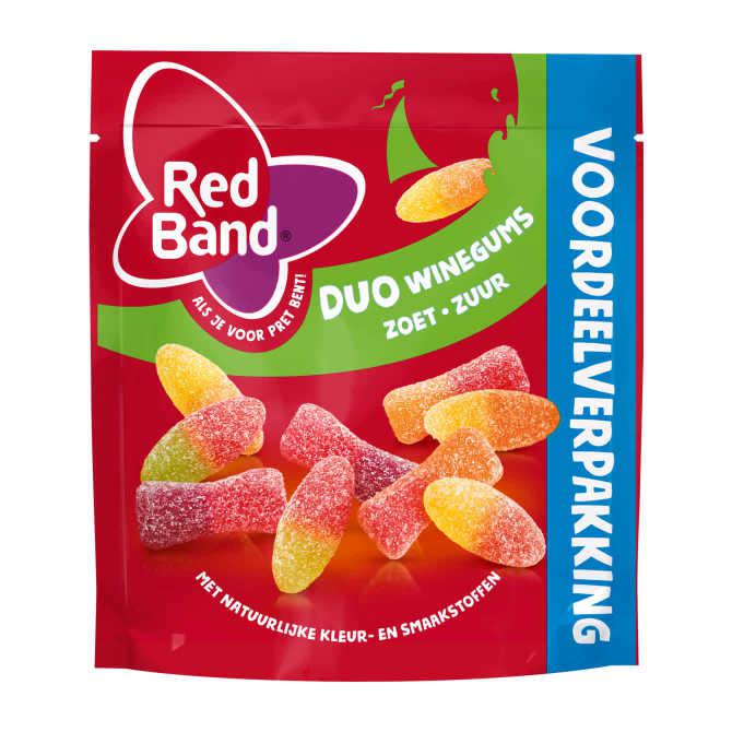 RedBand Winegum Zoet Zuur XL