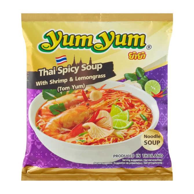 Yum Yum Noodles soep thai spicy