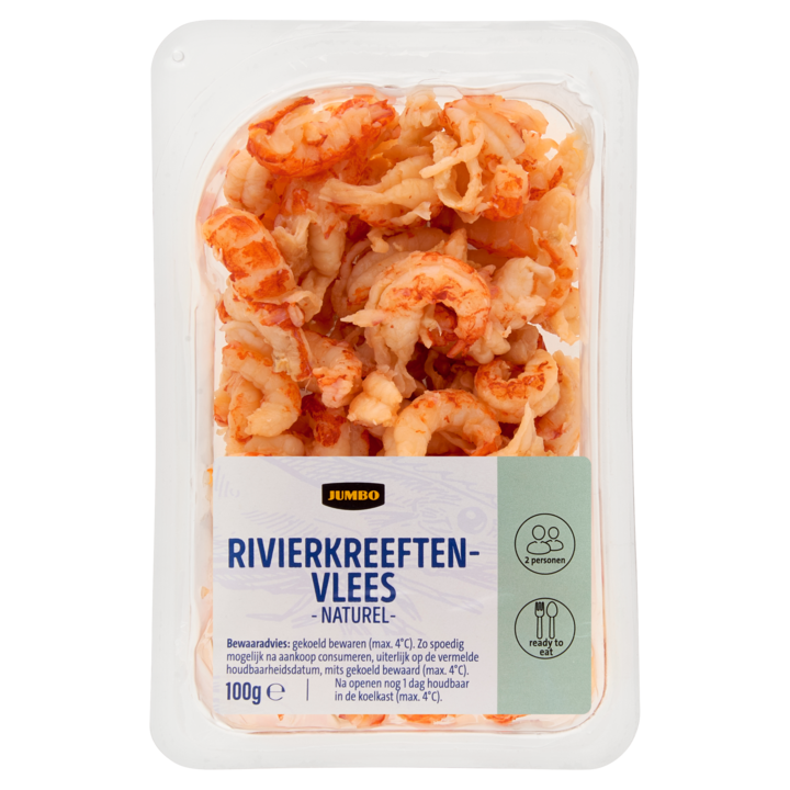 Jumbo Rivierkreeftenvlees Naturel 100g