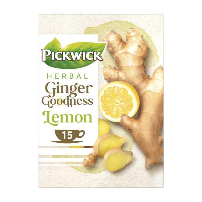 Pickwick Ginger goodness lemon