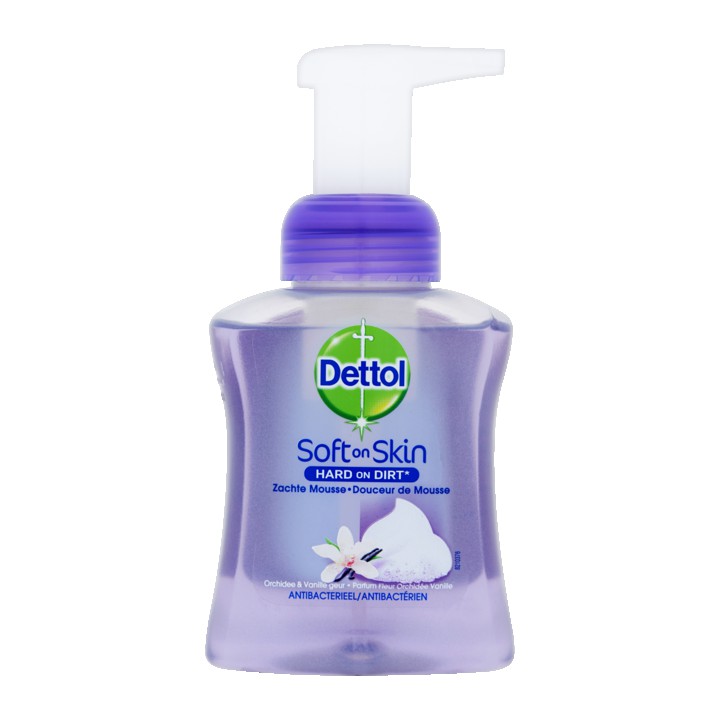 Dettol Zachte Mousse Orchidee &amp;amp; Vanille Geur 250ML