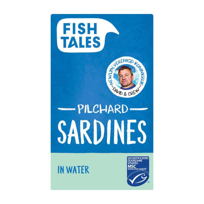 Fishtales Sardines in water