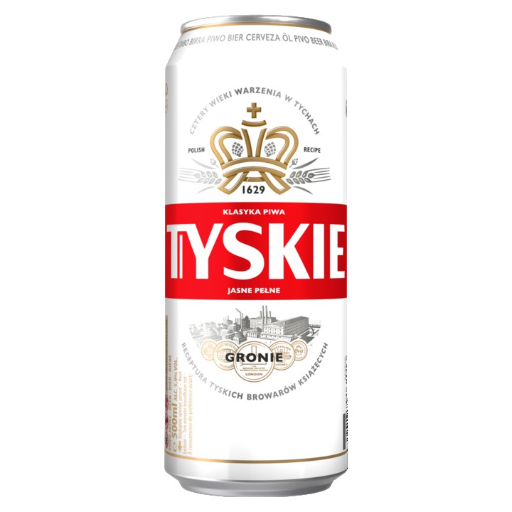 Tyskie - Gronie - Blik - 500ML