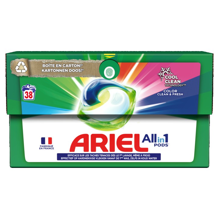 Ariel All-in-1 PODS, Wasmiddelcapsules 38