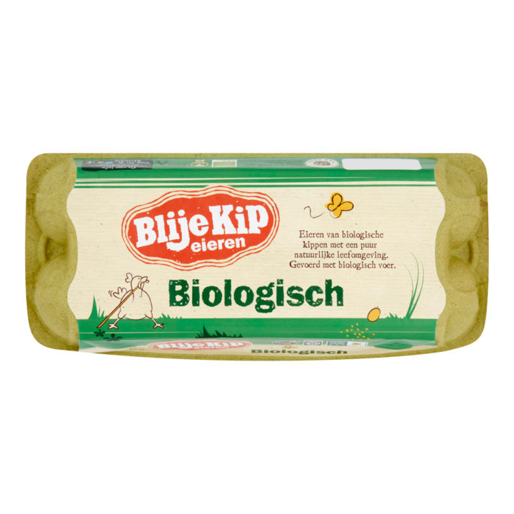 Blije Kip Eieren Biologisch 10 Stuks