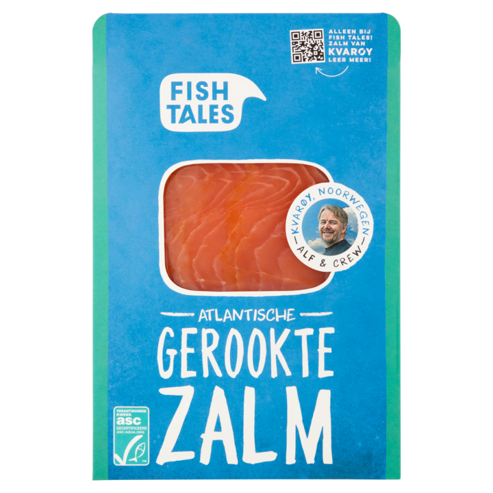 Fish Tales Atlantische Gerookte Zalm 100g