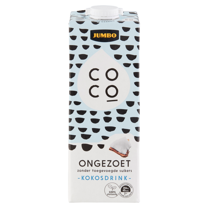 Jumbo Kokosdrink Ongezoet 1L