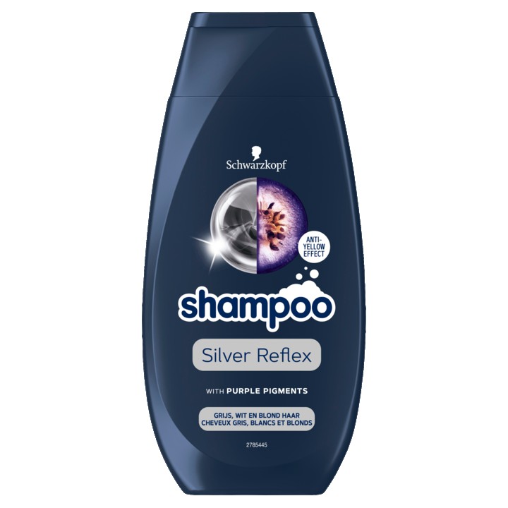 Schwarzkopf Shampoo Silver Reflex 250 ml, voor blond, grijs &amp;amp; wit haar