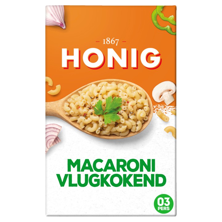 Honig Macaroni Vlugkokend 250g