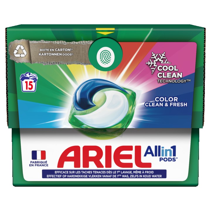 Ariel All-in-1 PODS, Wasmiddelcapsules 15