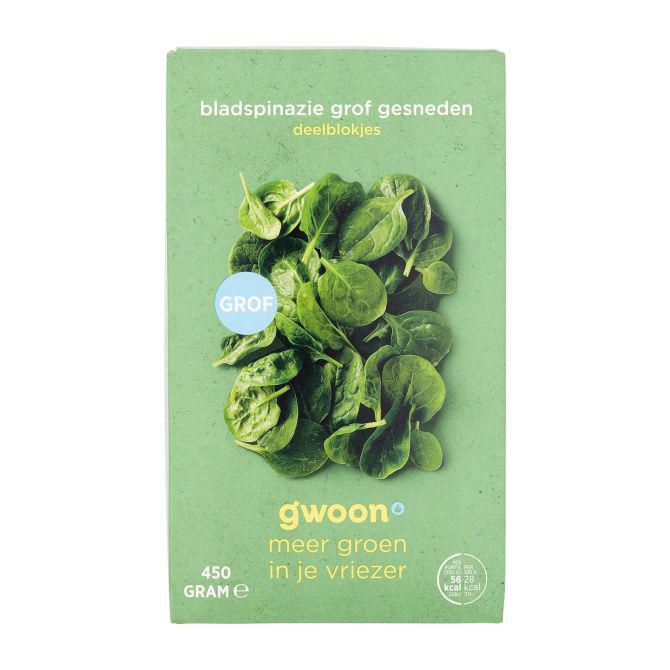 g'woon Bladspinazie grof gesneden