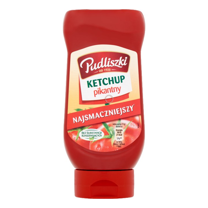 Pudliszki Ketchup Pikant 480g