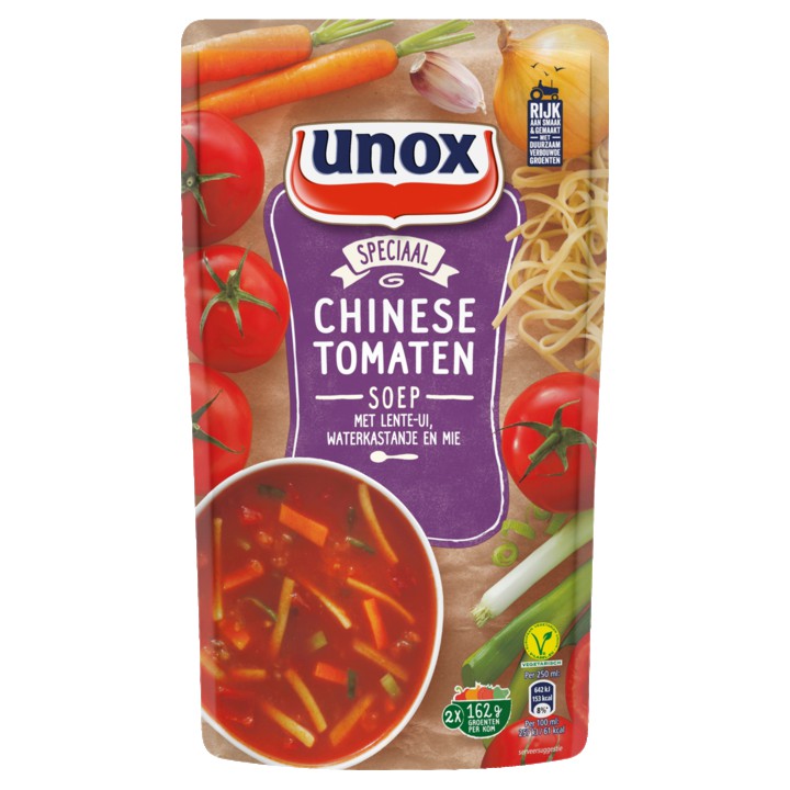 Unox Soep in zak Chinese tomatensoep