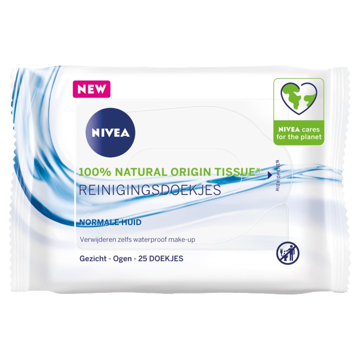 Nivea Reinigingsdoekjes Normale Huid 25 Doekjes