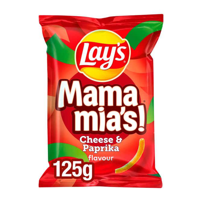 Lay&#039;s Mama Mia&#039;s paprika-kaas