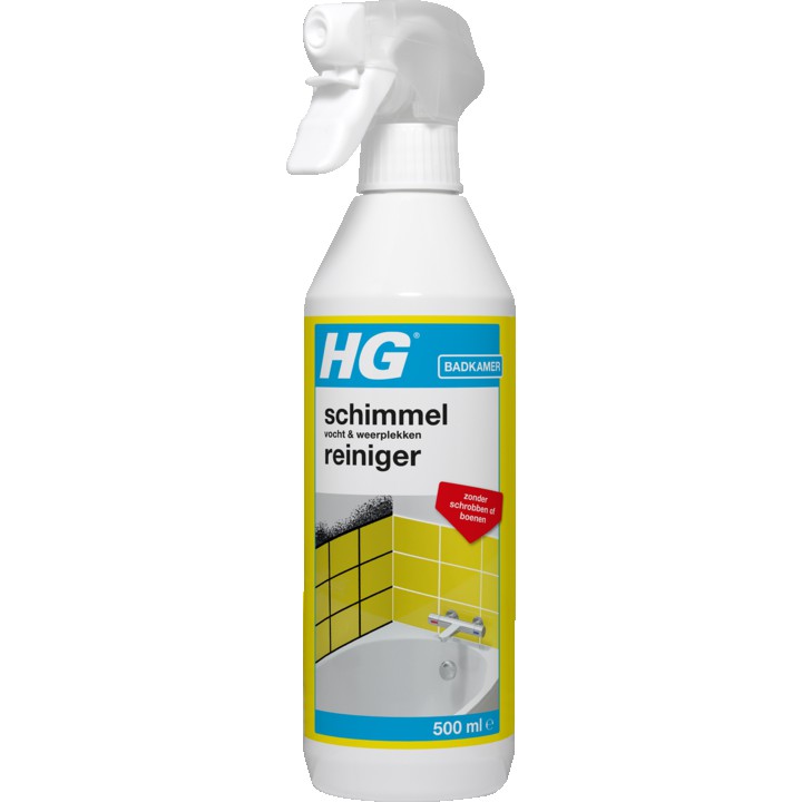 HG Sanitair Schimmel-, Vocht- &amp;amp; Weerplekkenreiniger 500ml