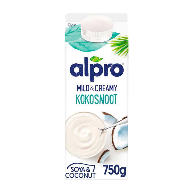 Alpro Mild & Creamy Plantaardige Variatie op Yoghurt Kokosnoot | Nederland Life Alpro Mild & Creamy Plantaardige Variatie op Yoghurt Kokosnoot
