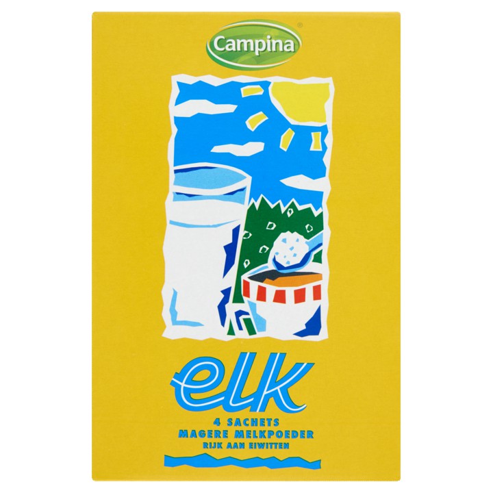 Campina Elk melkpoeder 4 x 60g