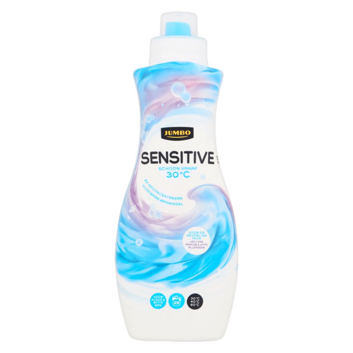 Jumbo Sensitive 2x Geconcentreerd Vloeibaar Wasmiddel 980ml