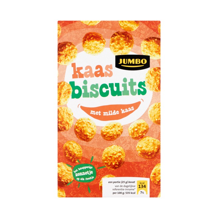 Jumbo Kaas Biscuits 100g