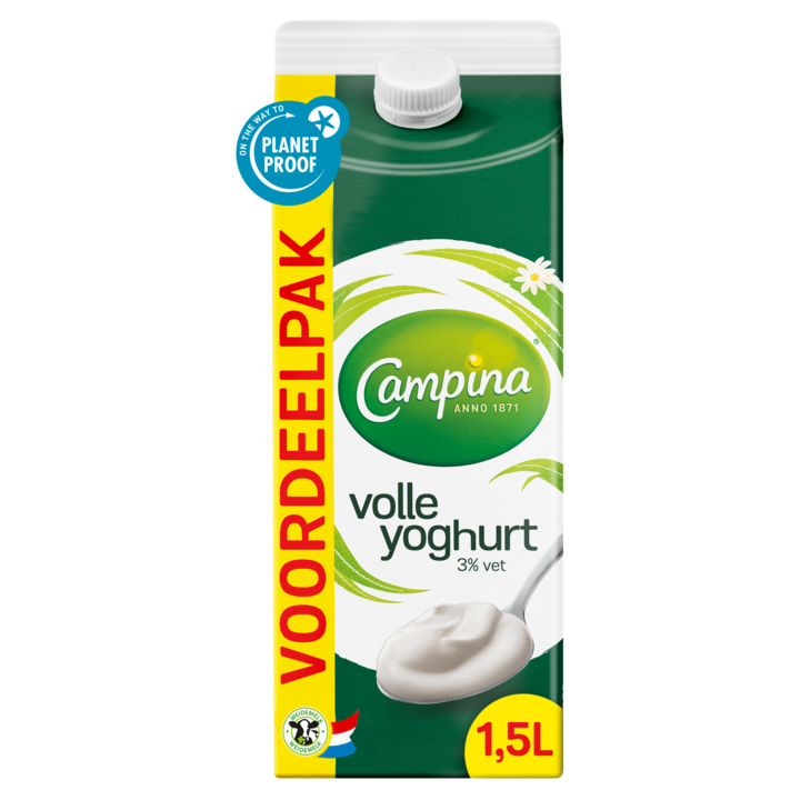 Campina Volle yoghurt 1, 5L