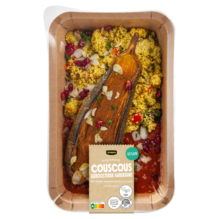 Jumbo Verse Maaltijd Couscous Geroosterde Aubergine 450g