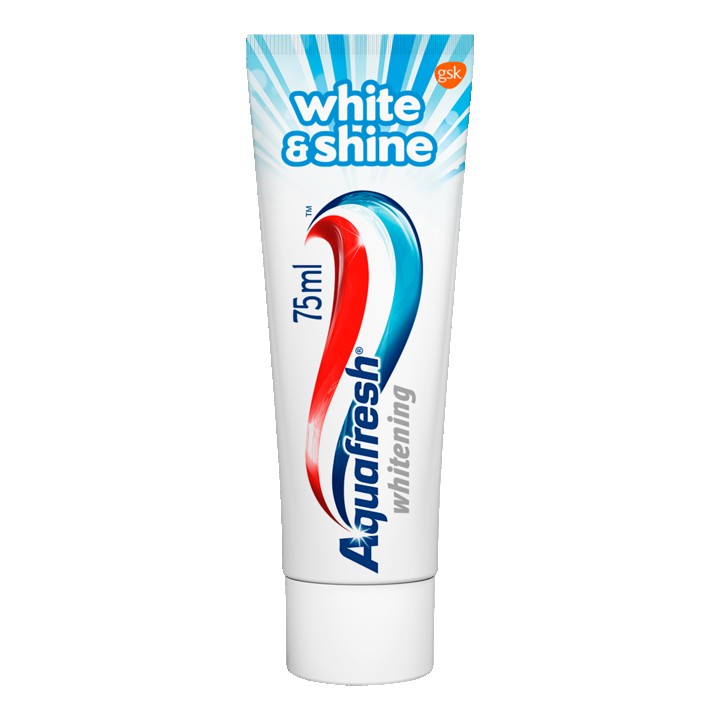 Aquafresh White &amp;amp; Shine Tandpasta voor wittere tanden 75ml