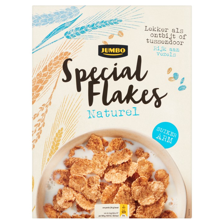 Jumbo Special Flakes Naturel 350g