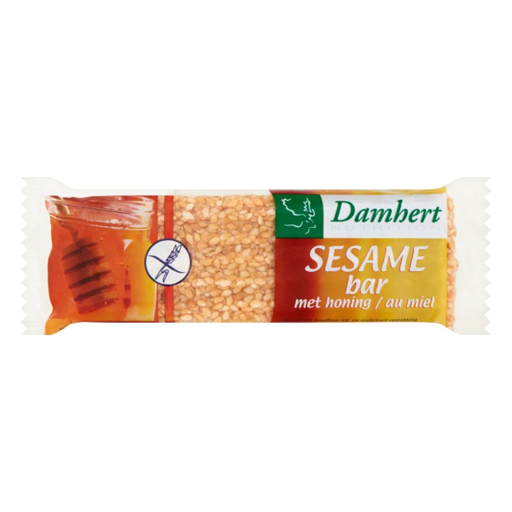 Damhert Nutrition Sesamreep met Honing 3 Stuks 50g