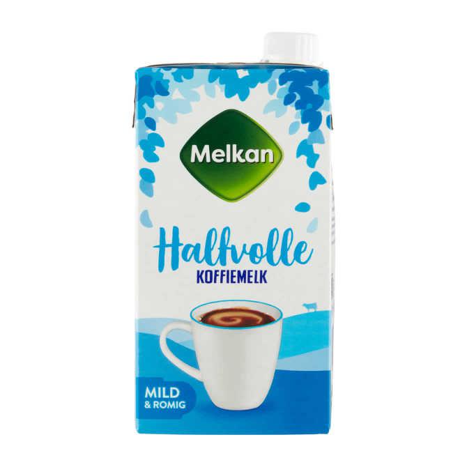 Melkan Koffiemelk halfvol