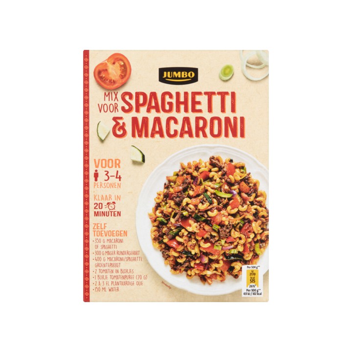 Jumbo Spaghetti &amp;amp; Macaroni Mix 40g