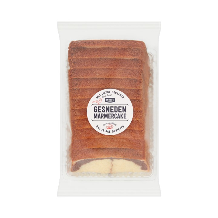 Jumbo Gesneden Marmercake 400g